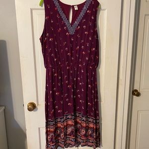 Super comfy knee length dress